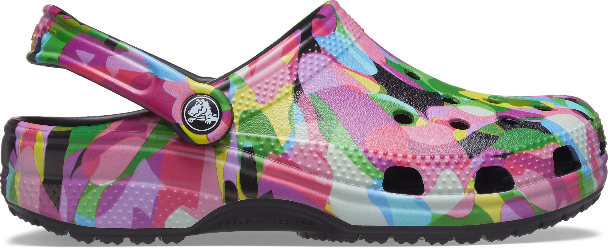 Crocs™ Classic Bubble Block Clog Black/Multi 39,5