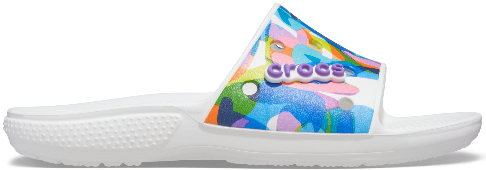 Crocs™ Classic Bubble Block Slide White/Multi 47,5