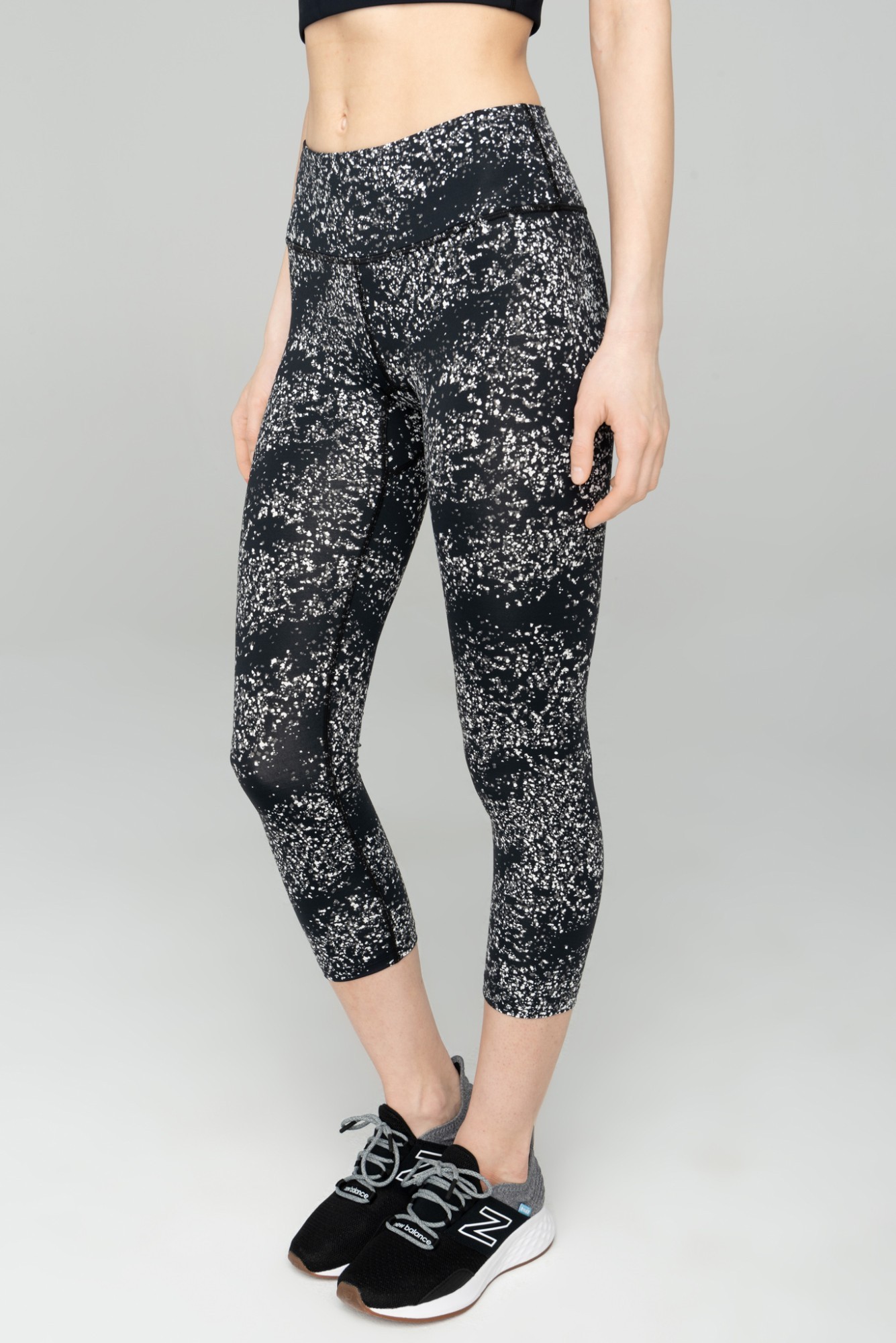 AUDIMAS 3/4 ilgio margos funkc. tamprės 2111-019 Black Printed XS