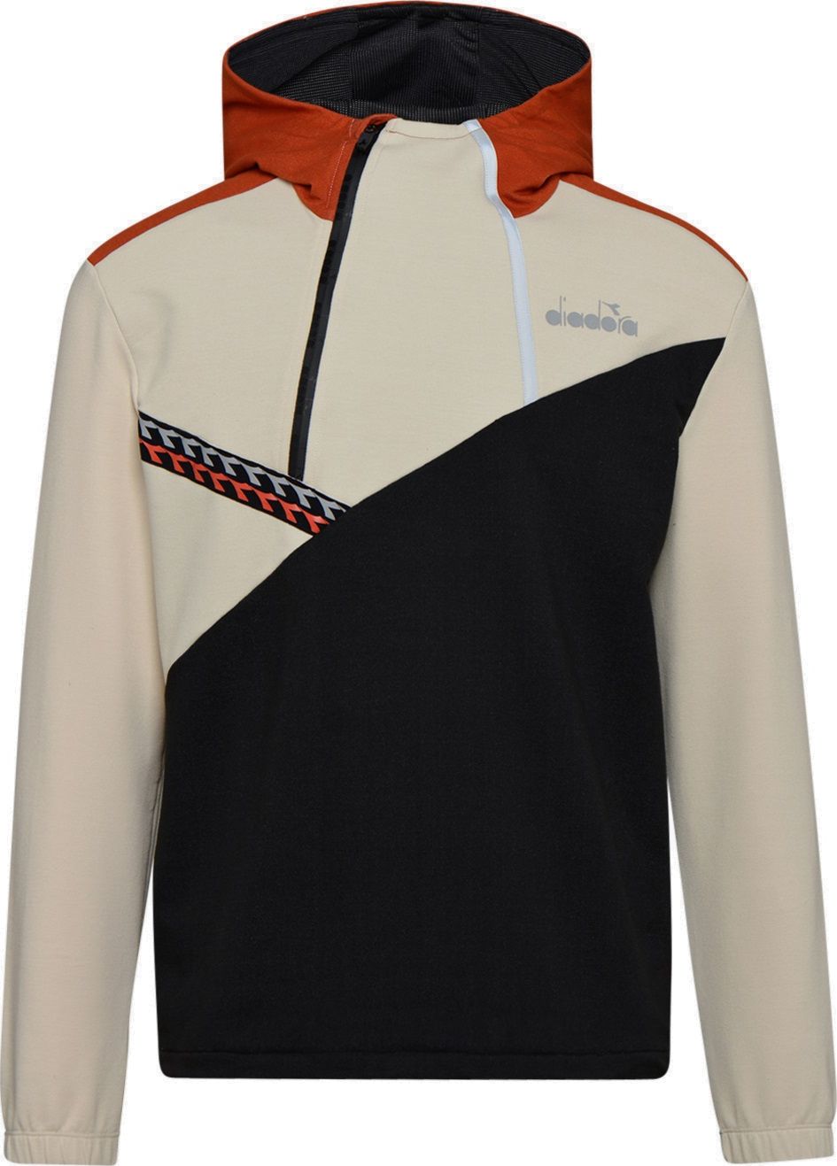 DIADORA HD Lightweight Sweat Be One Black/Almond Milk S
