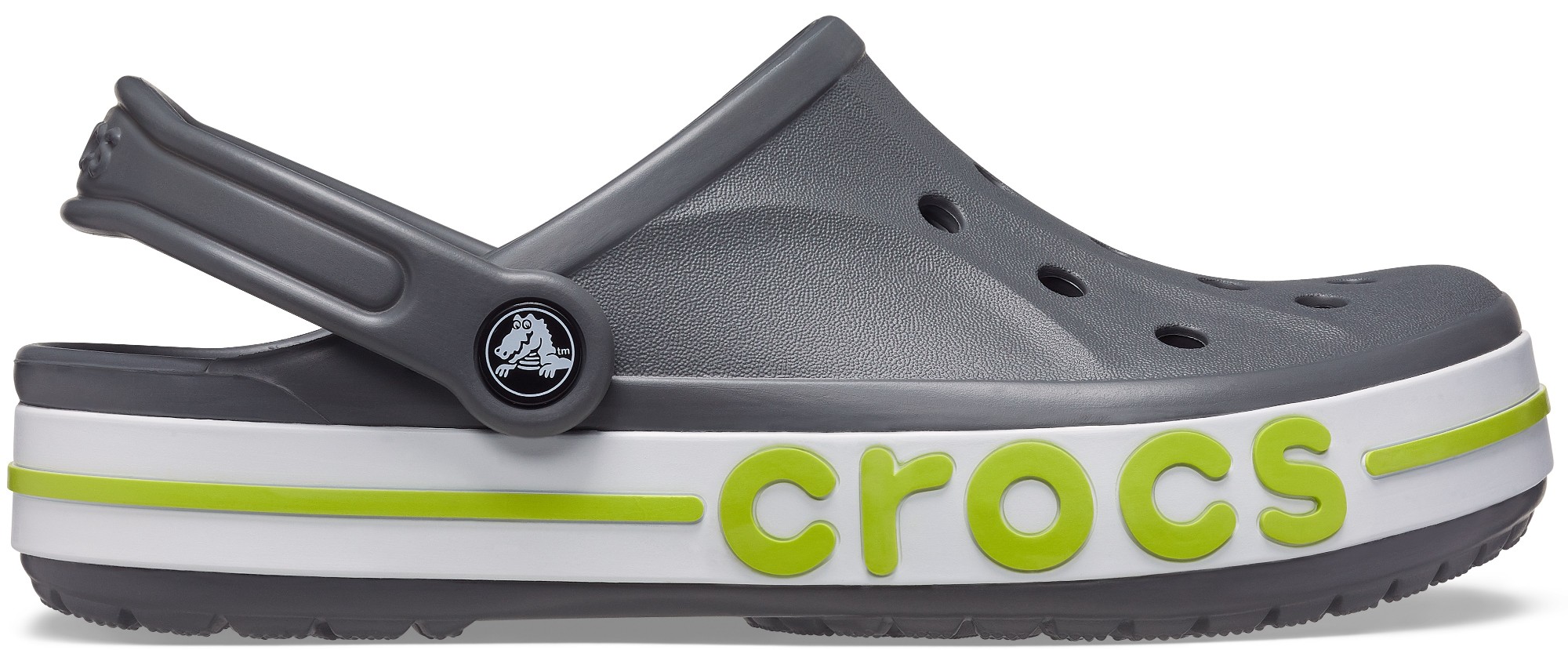 Crocs™ Bayaband Clog Slate Grey/Lime Punch 37,5