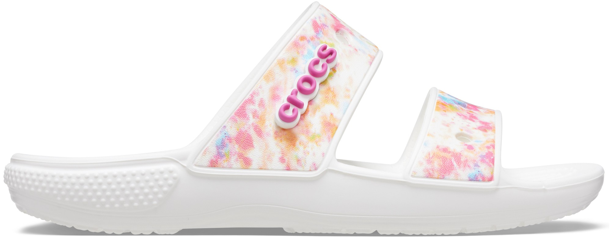Crocs™ Classic Tie Dye Graphic Sandal Multi/White 38,5