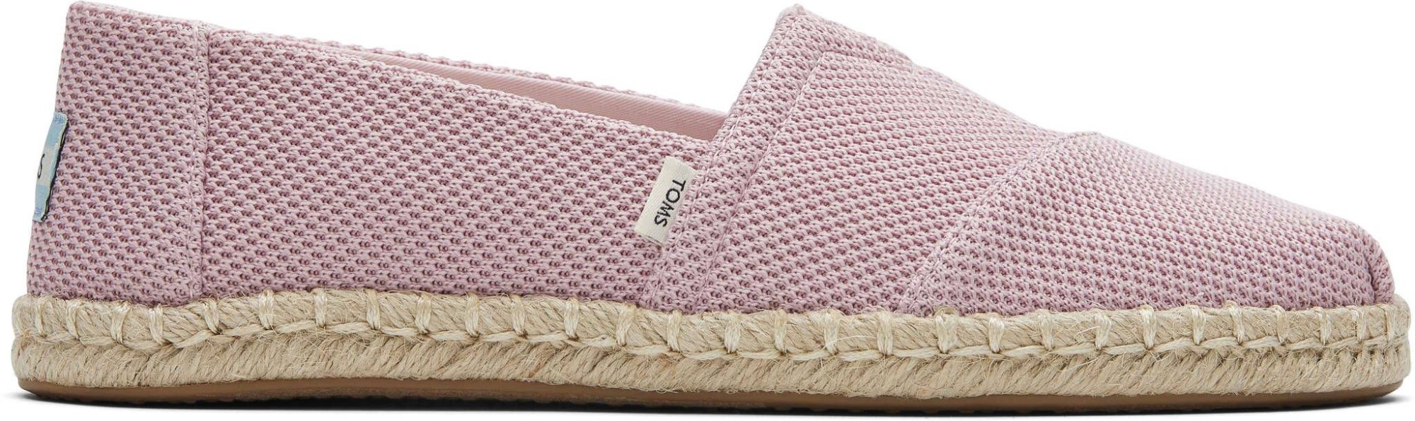 TOMS Repreve Knit Women's Rope Alpargata Chalky Pink 40