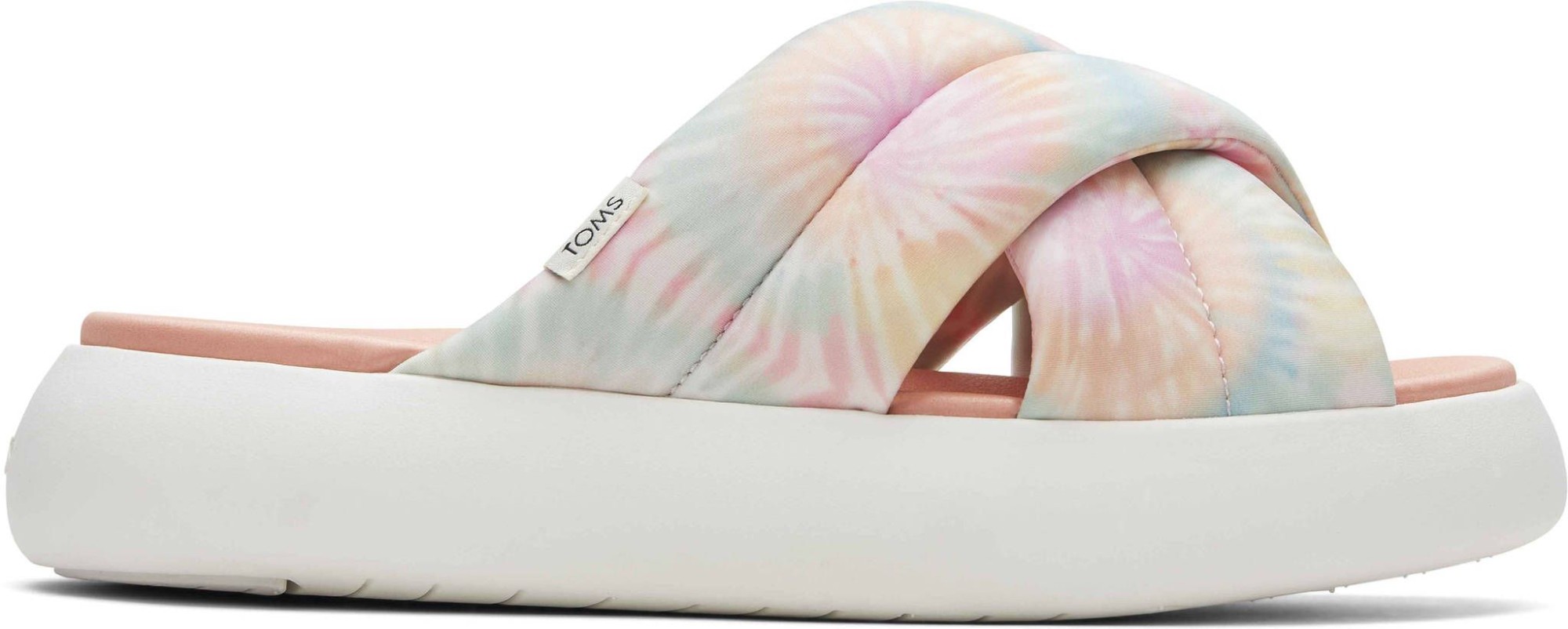 TOMS TieDye Repreve Jersey Mallow Crossover Sandal Candy Pink 36,5