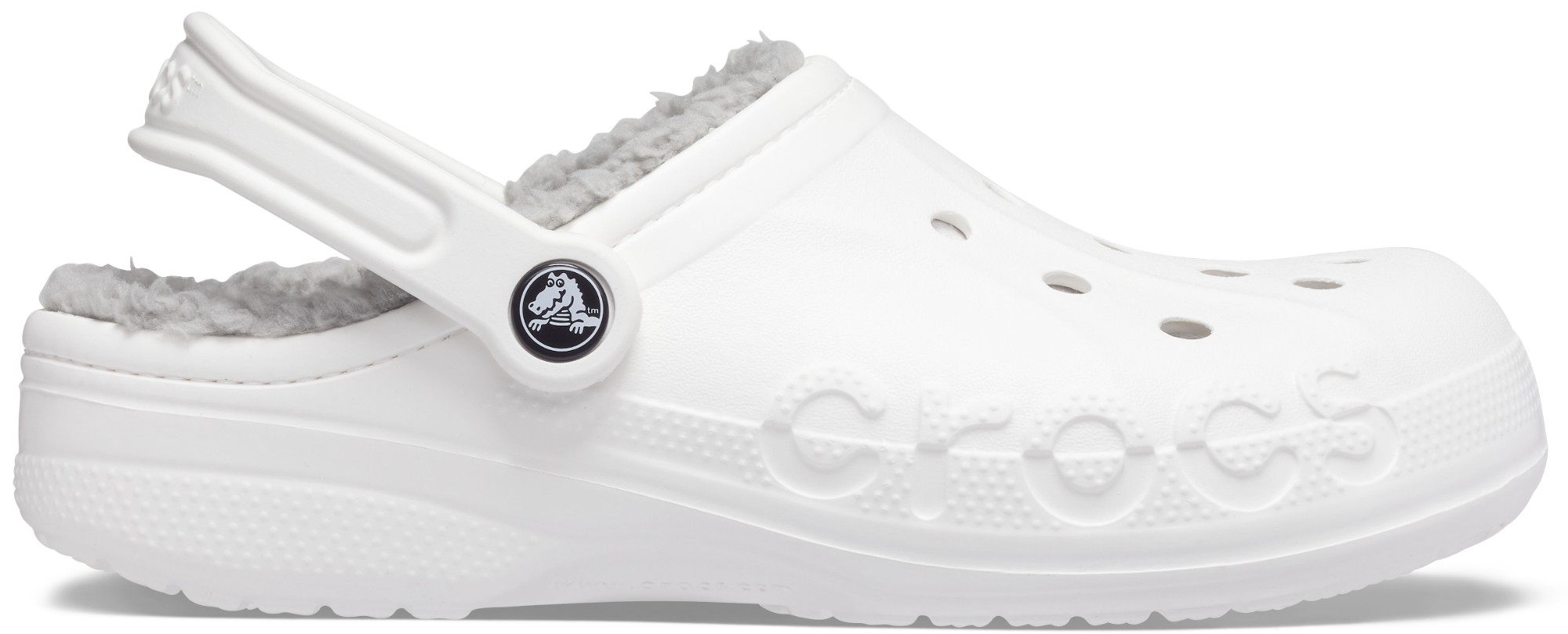 Crocs™ Baya Lined Clog White/Light Grey 44,5