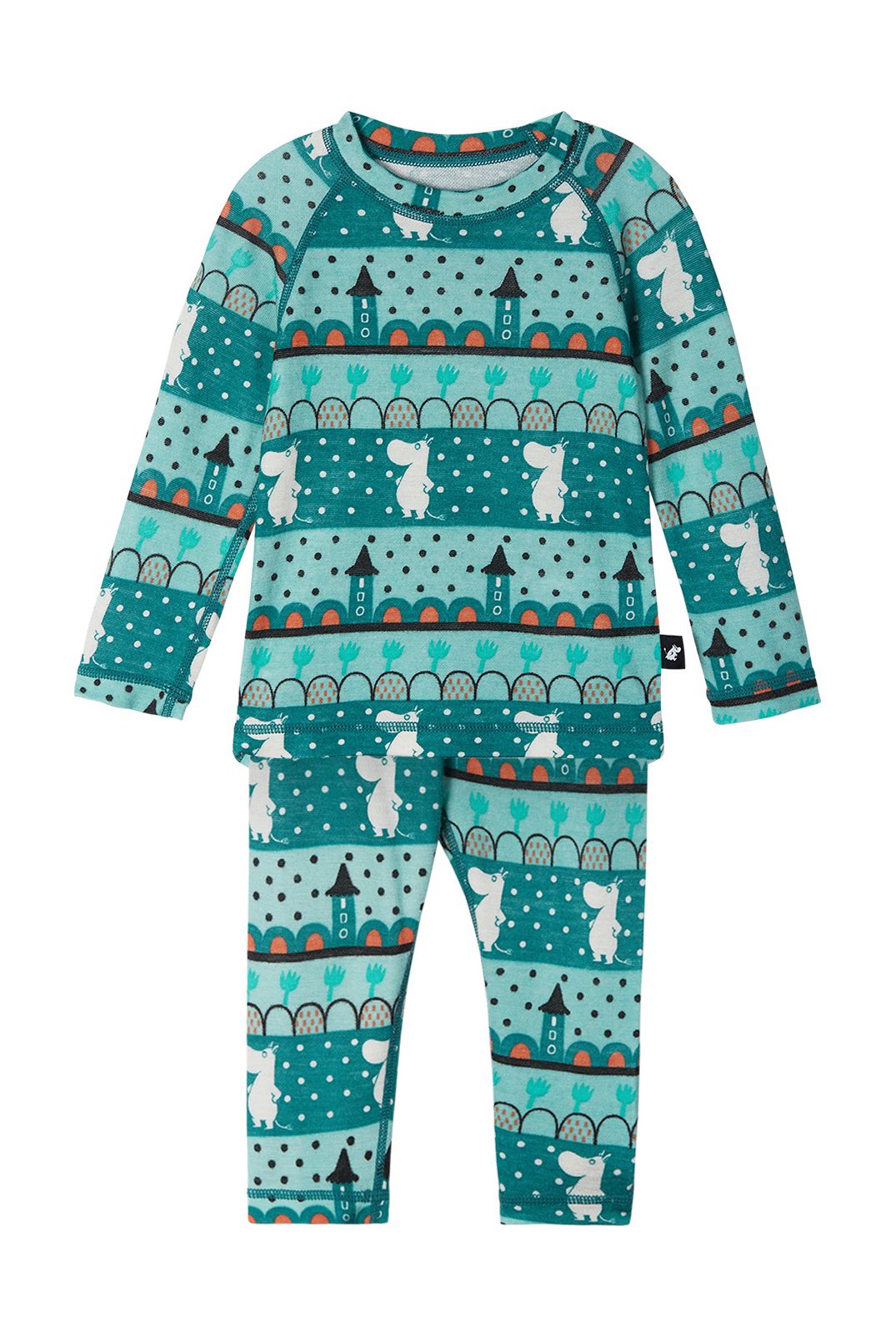 REIMA Moomin Trivsam Green 80