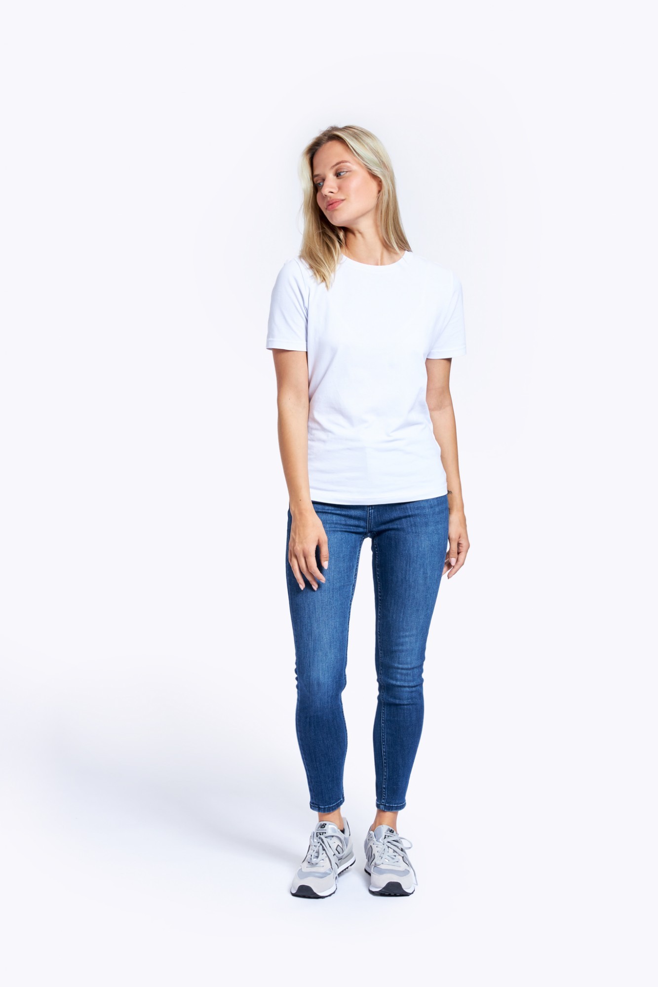 AUDIMAS Medvilniniai marškinėliai 2121-073 White XL