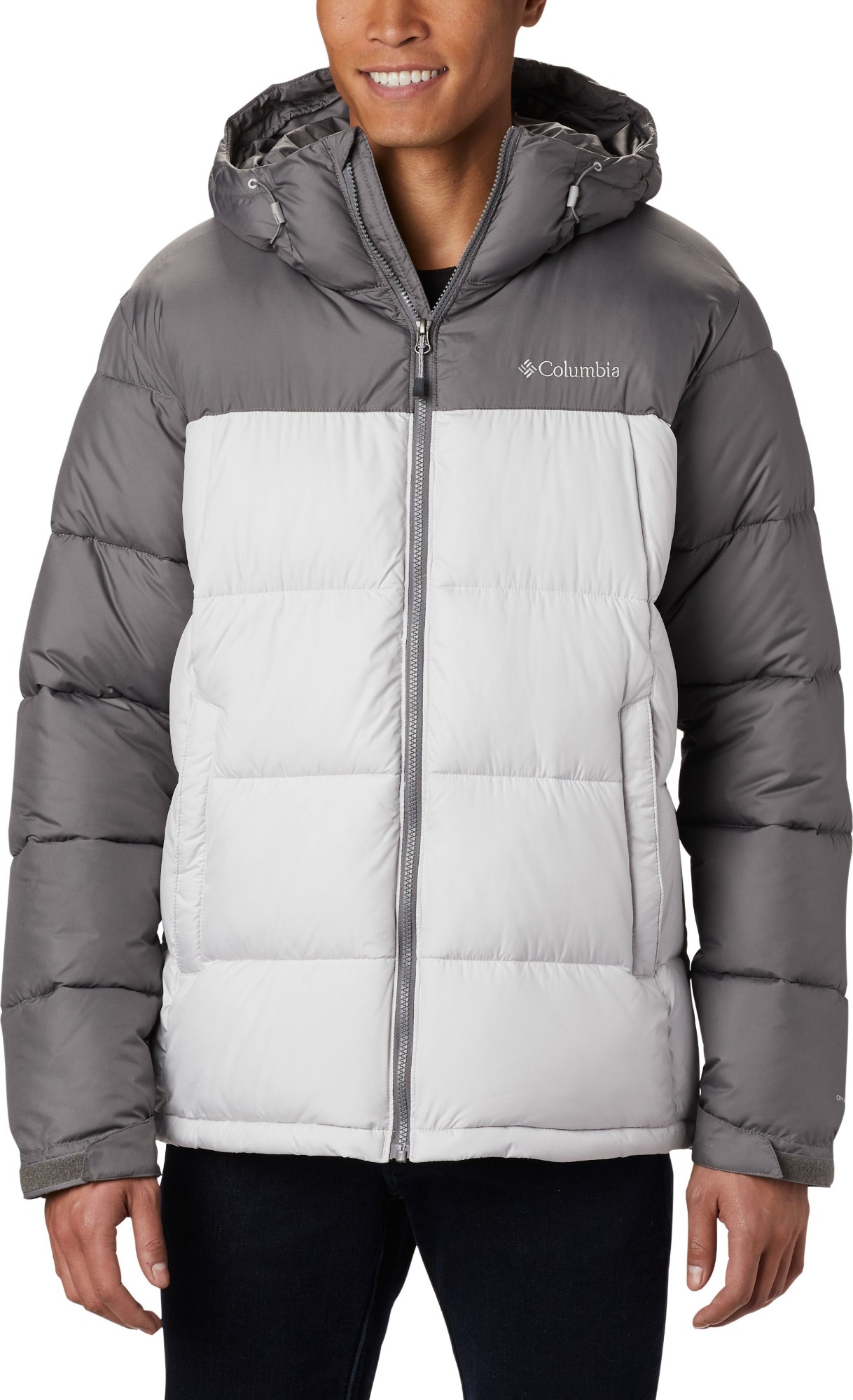 Columbia Pike Lake Hooded Jacket Nimbus Grey/City Grey L