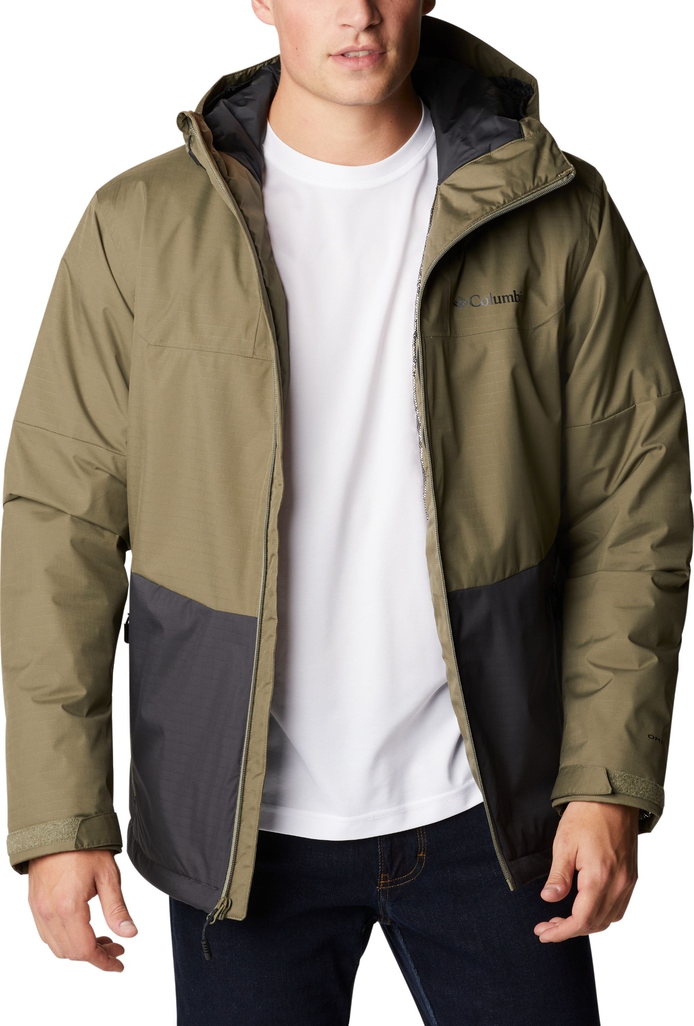 Columbia Point Park Insulated Jacket Men's Stone Green/Shark L