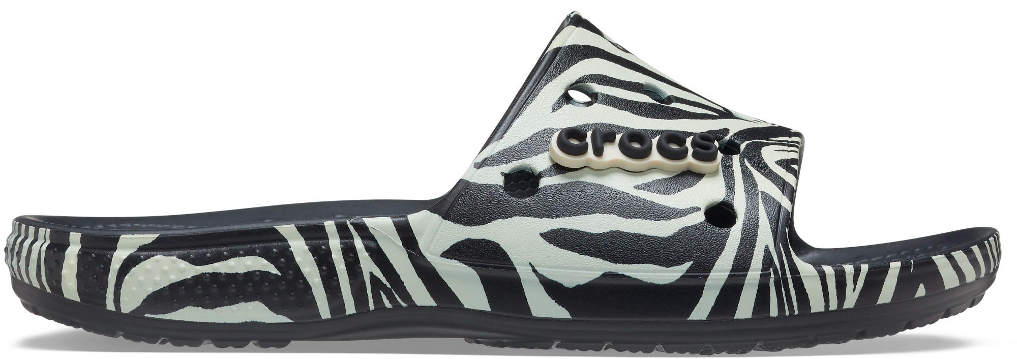 Crocs™ Classic Animal Remix Slide Black/Zebra Print 38,5