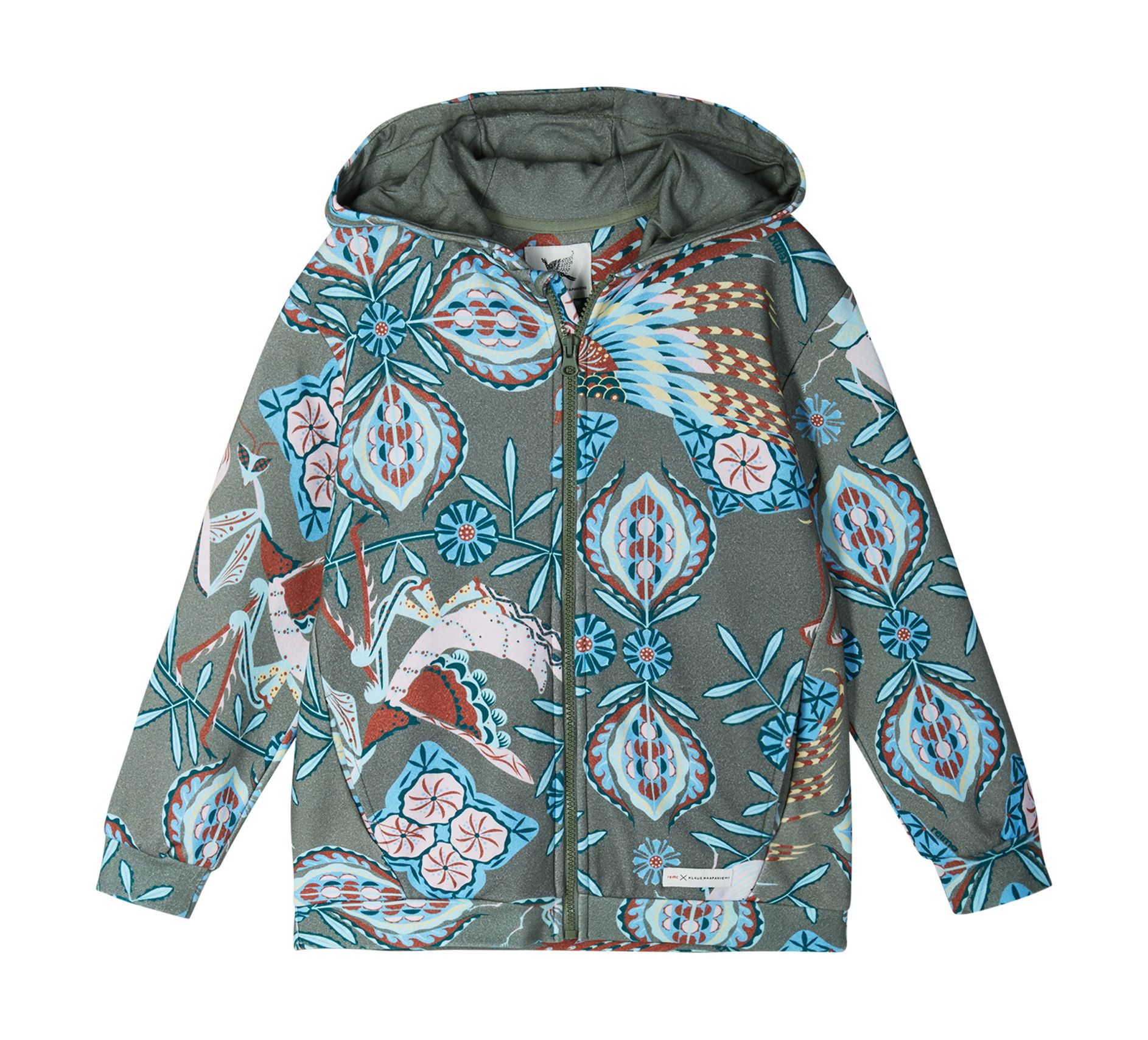 REIMA Timotei Greyish Green 8921 110-116