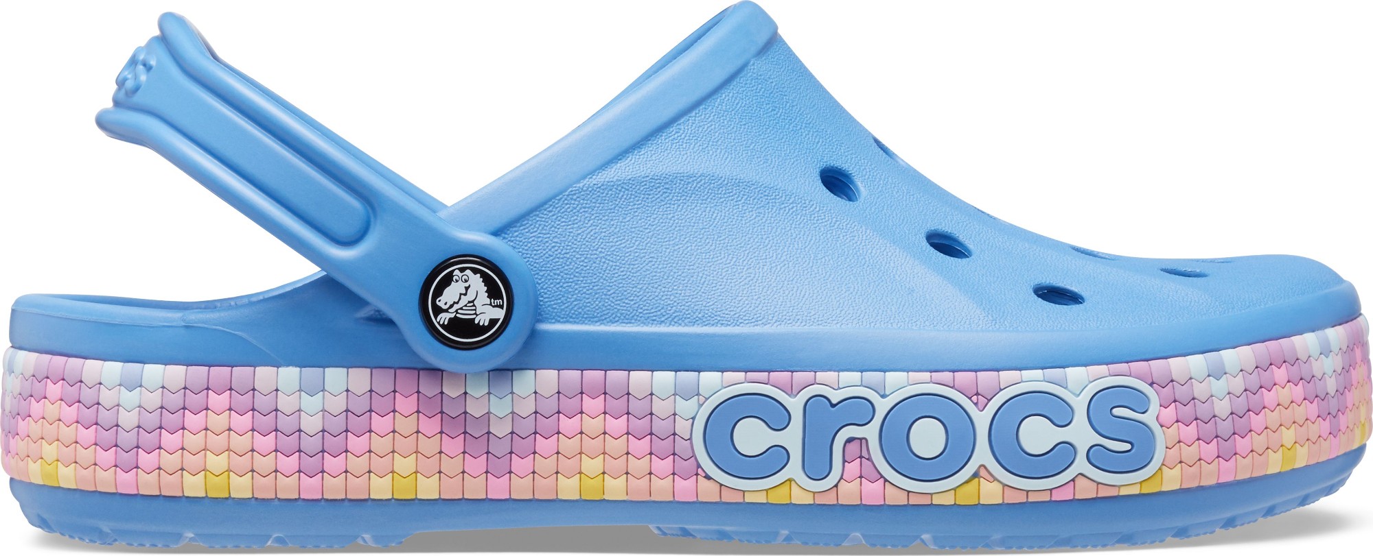 Crocs™ Bayaband Chevron Band Clog Powder Blue/Multi 39,5