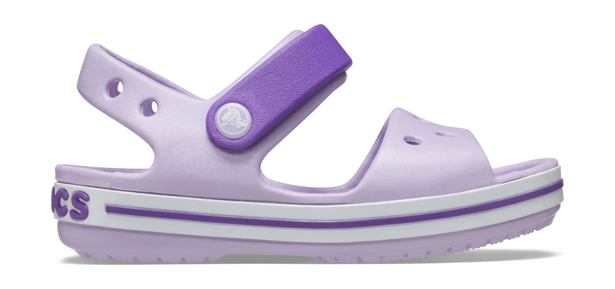 Crocs™ Crocband Sandal Kids Lavender/Neon Purple 32