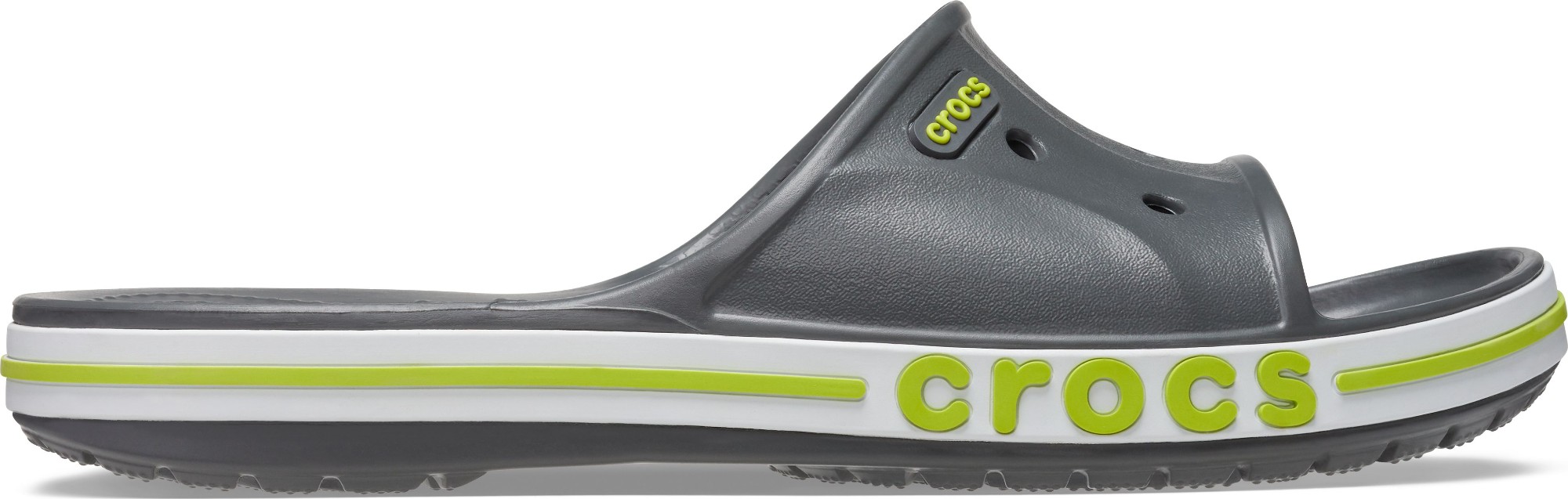 Crocs™ Bayaband Slide Slate Grey/Lime Punch 38,5