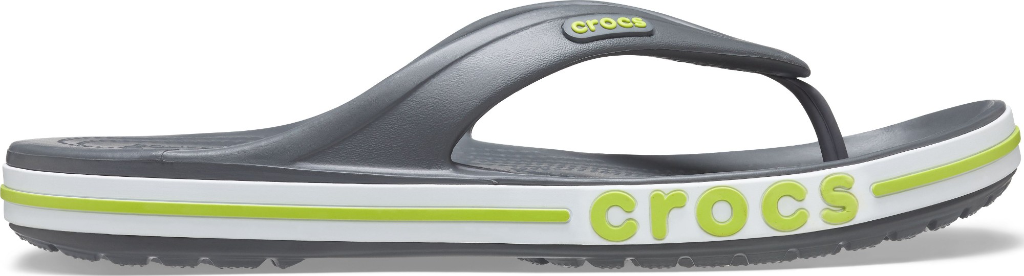 Crocs™ Bayaband Flip Slate Grey/Lime Punch 38,5
