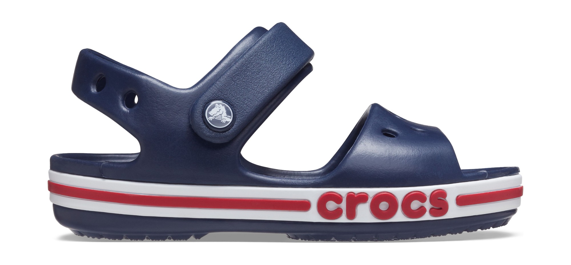 Crocs™ Bayaband Sandal Kid's Navy/Pepper 25