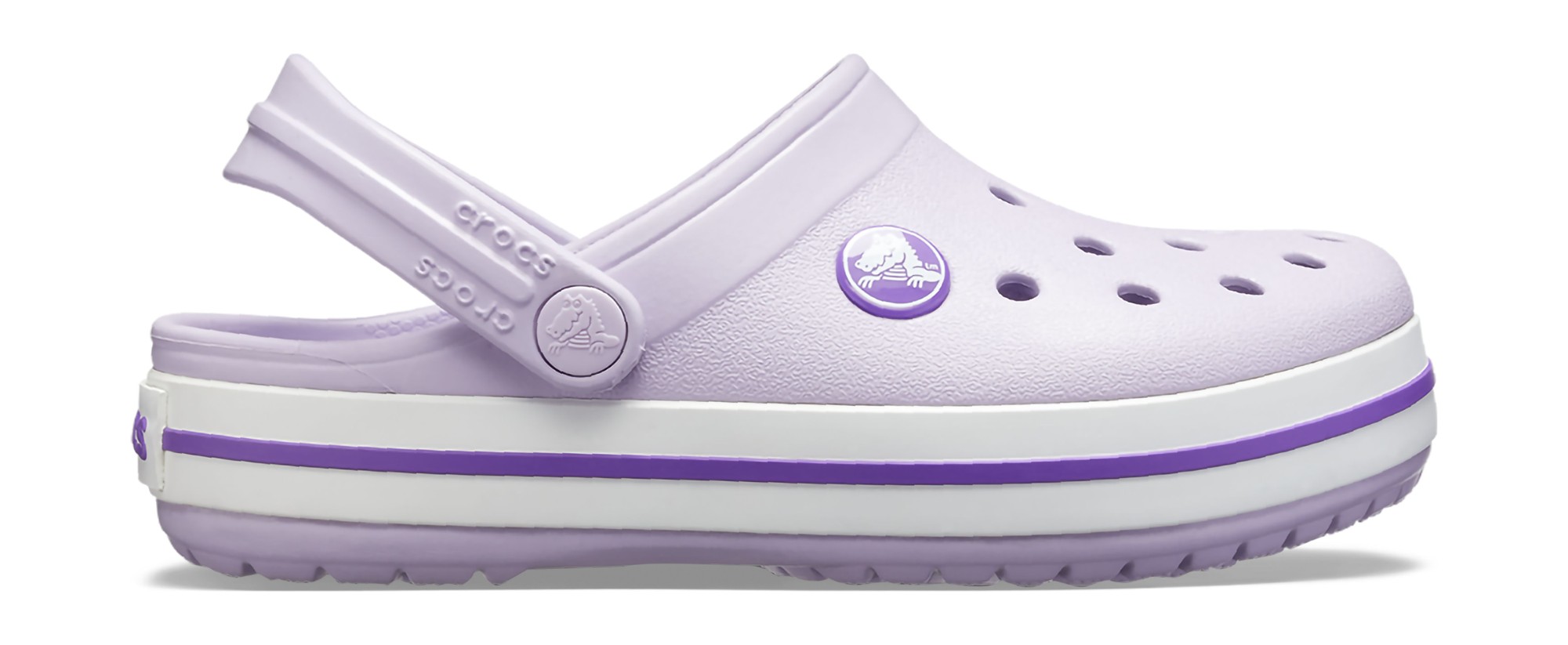 Crocs™ Crocband Clog Kid's Lavender/Neon Purple 38,5