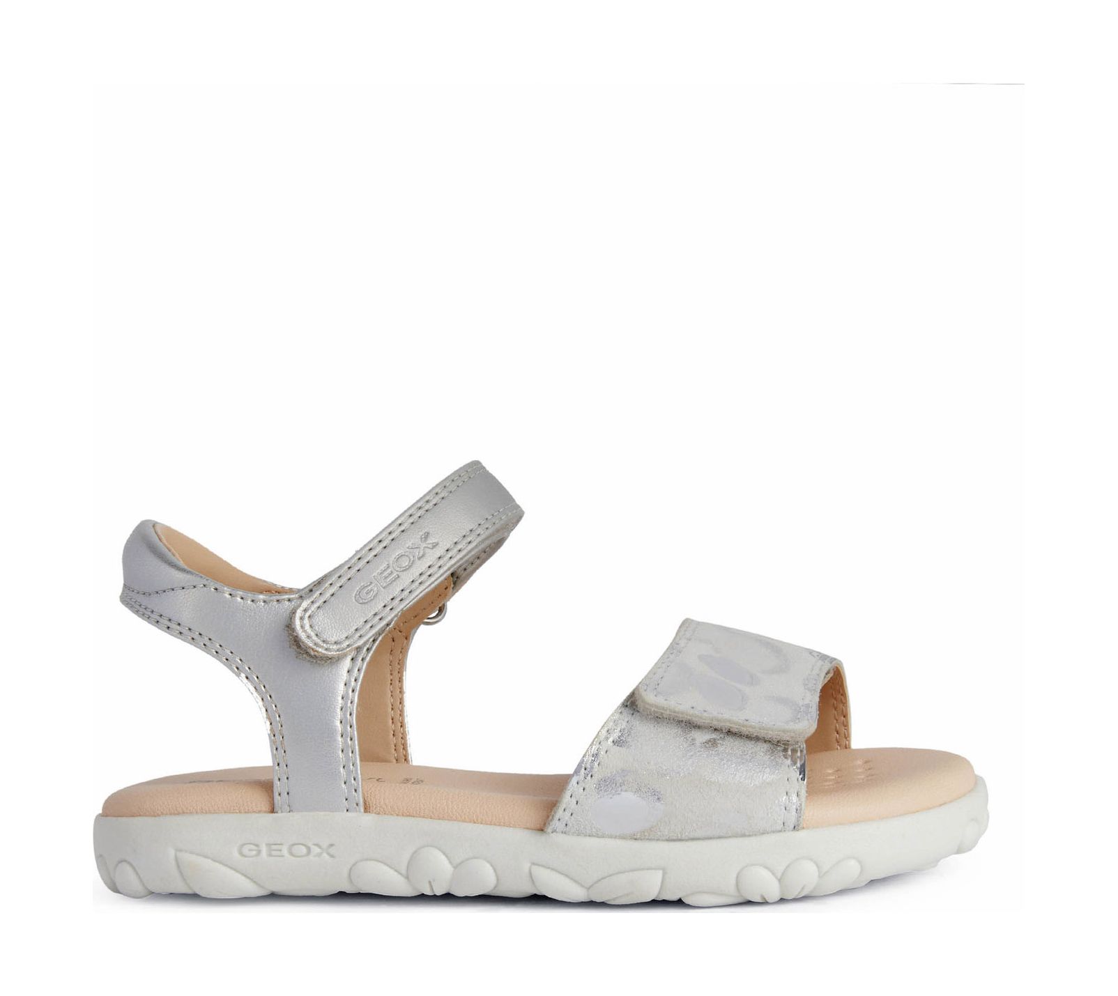 GEOX Haiti Sandals J028ZA007NFC White 33