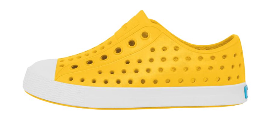 NATIVE Jefferson Junior Crayon Yellow/Shell White 32,5