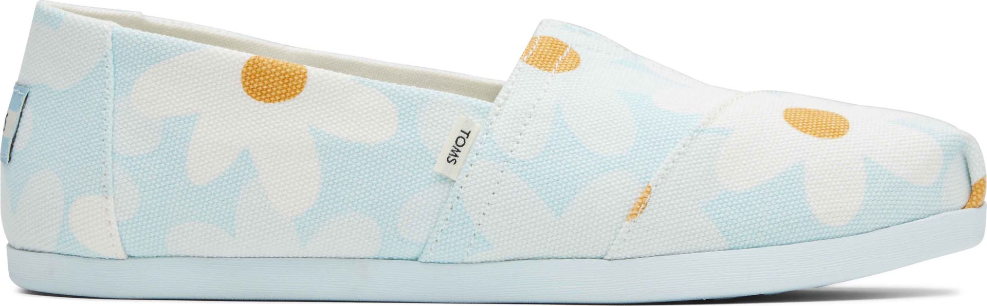 TOMS RETRO FLORAL WOMEN'S ALPARGATA Soft Blue 37