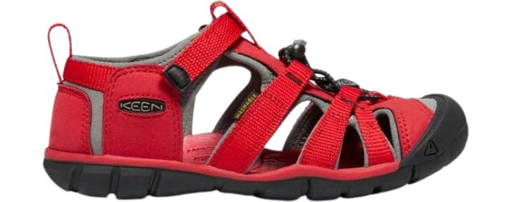 Keen SEACAMP II CNX CHILDREN Racing Red/Gargoyle 30