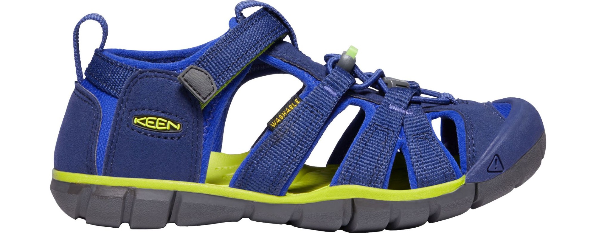 Keen SEACAMP II CNX YOUTH Blue Depths/Chartreuse 35