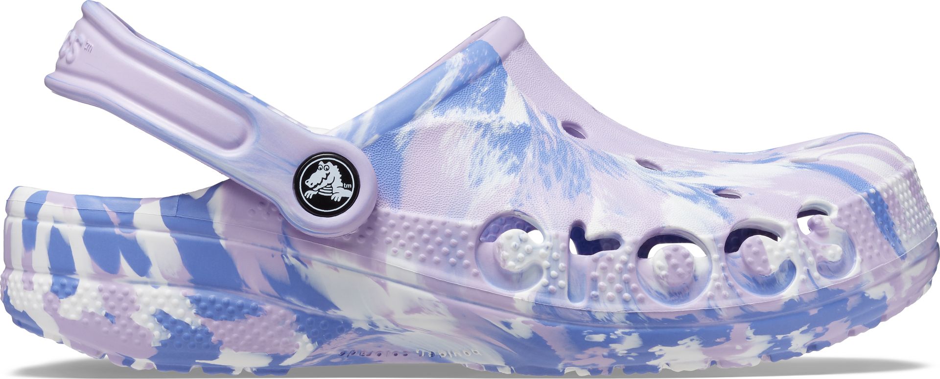 Crocs™ Baya Marbled Clog Lavender/Multi 38,5