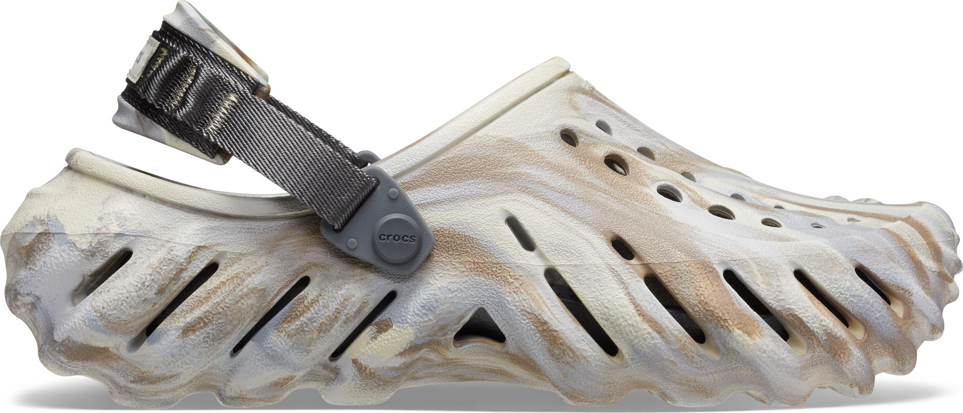 Crocs™ Echo Marbled Clog Bone/Multi 41