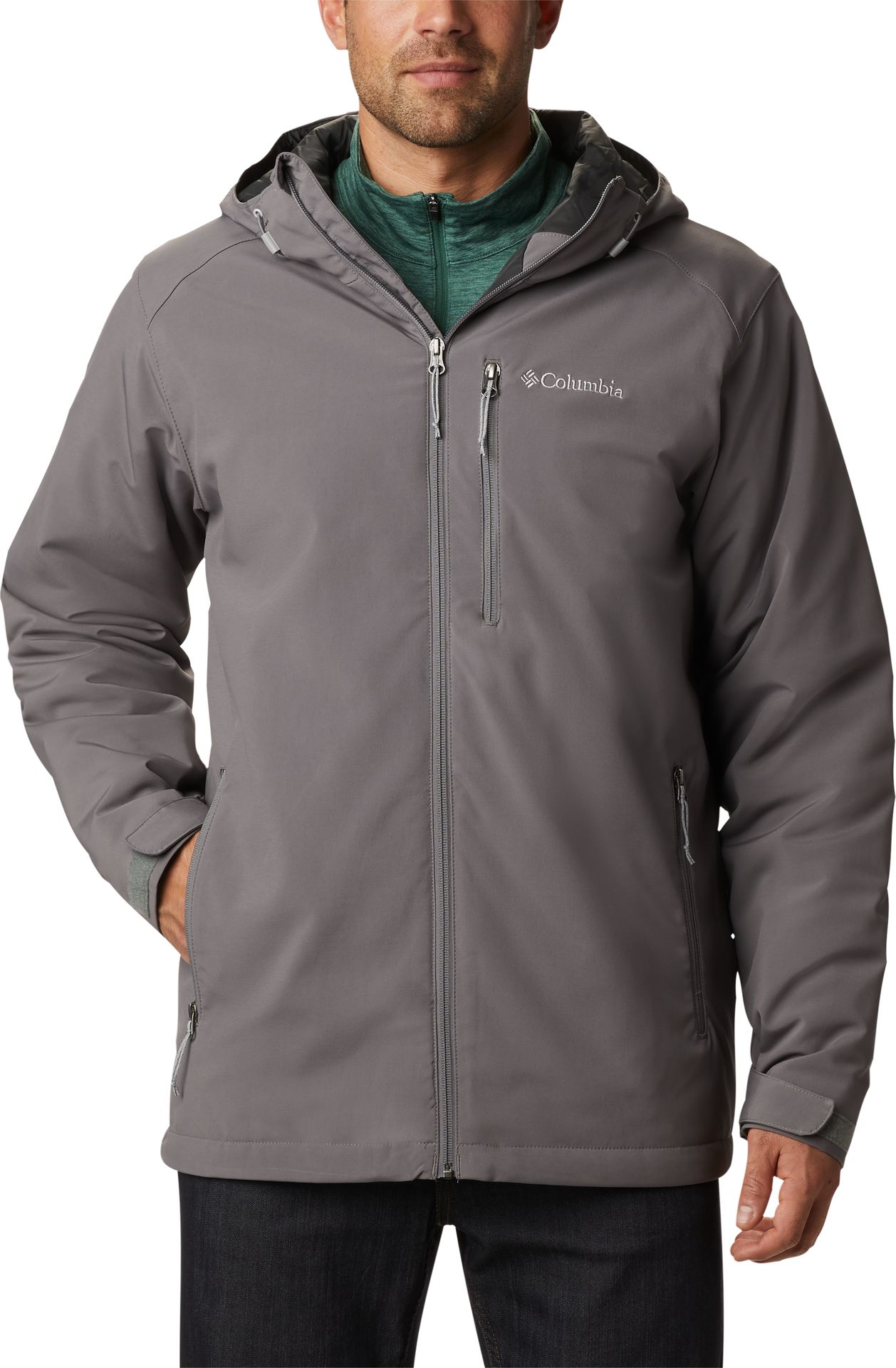 Columbia Gate Racer Softshell Men's City Grey M