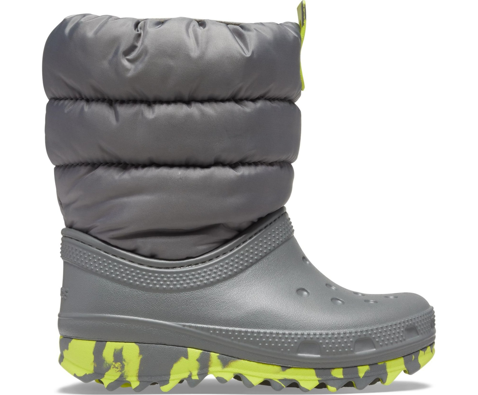 Crocs™ Classic Neo Puff Boot Kid's Slate Grey 27