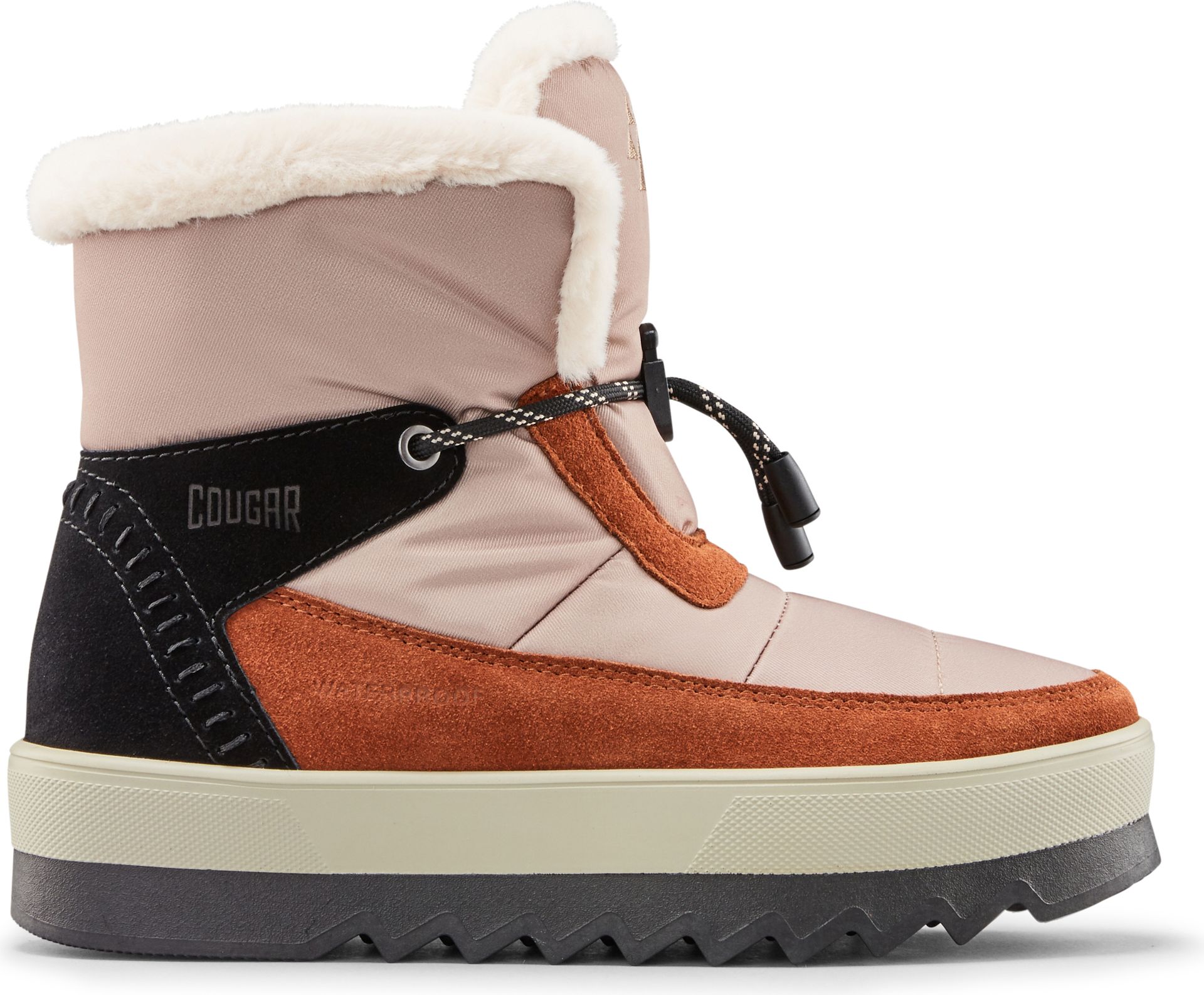 COUGAR Vibe Suede Nylon Cream/Tobacco 38,5