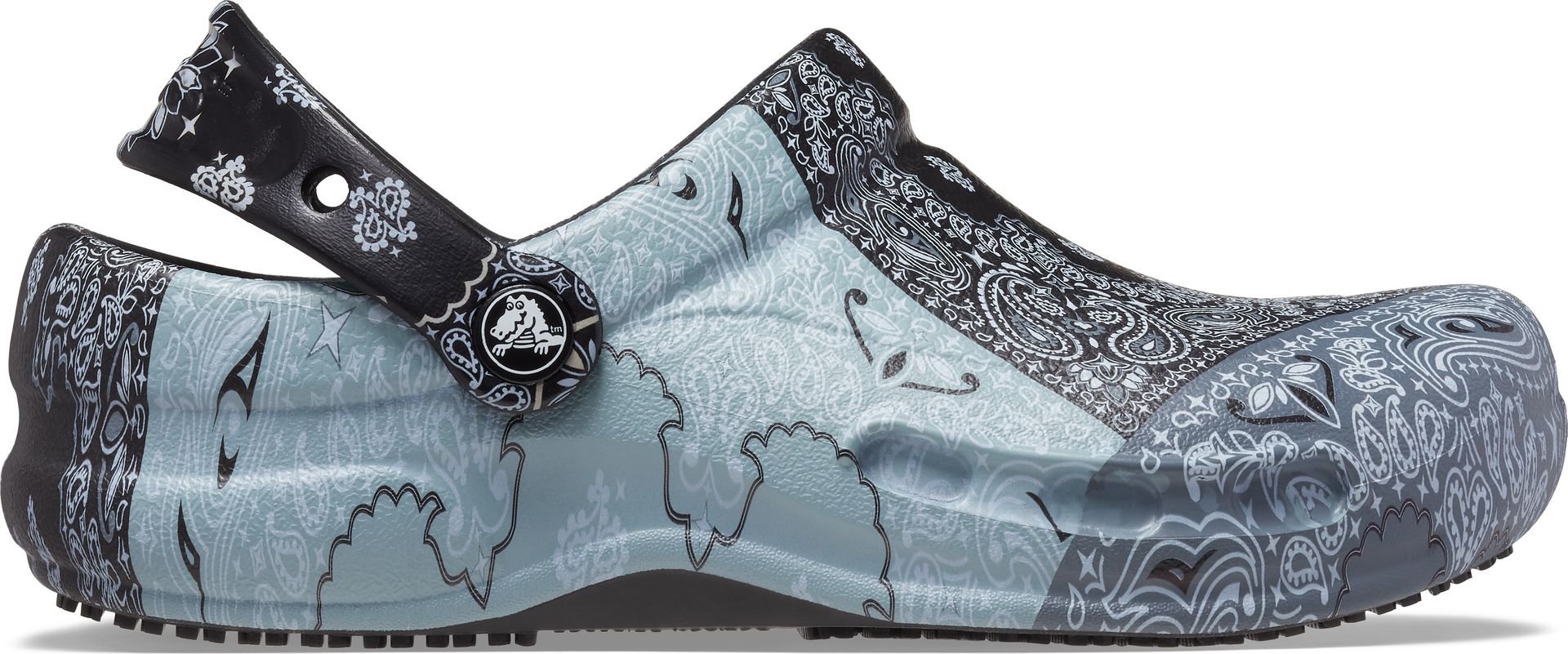 Crocs™ Bistro Graphic Clog White/Black/Black 39,5