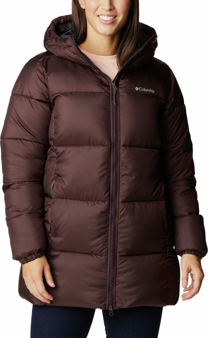 Columbia PUFFECT MID HOODED JACKET WOMEN'S New Cinder S