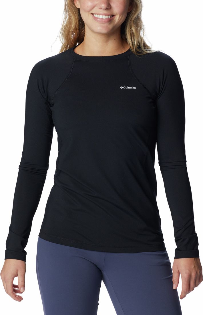 Columbia Midweight Stretch Long Sleeve Top Women's Black M