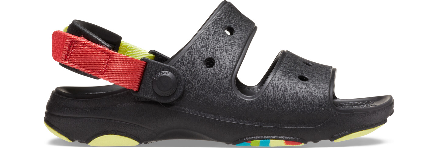 Crocs™ Classic All-Terrain Sandal Kid's Black/Multi 35