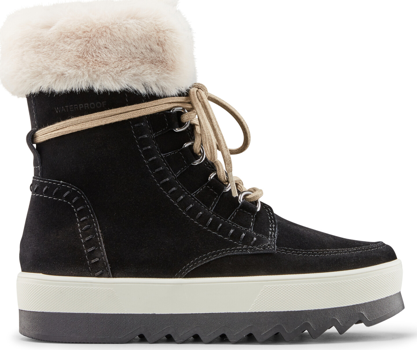 COUGAR Vanetta Suede Black/Cream 37