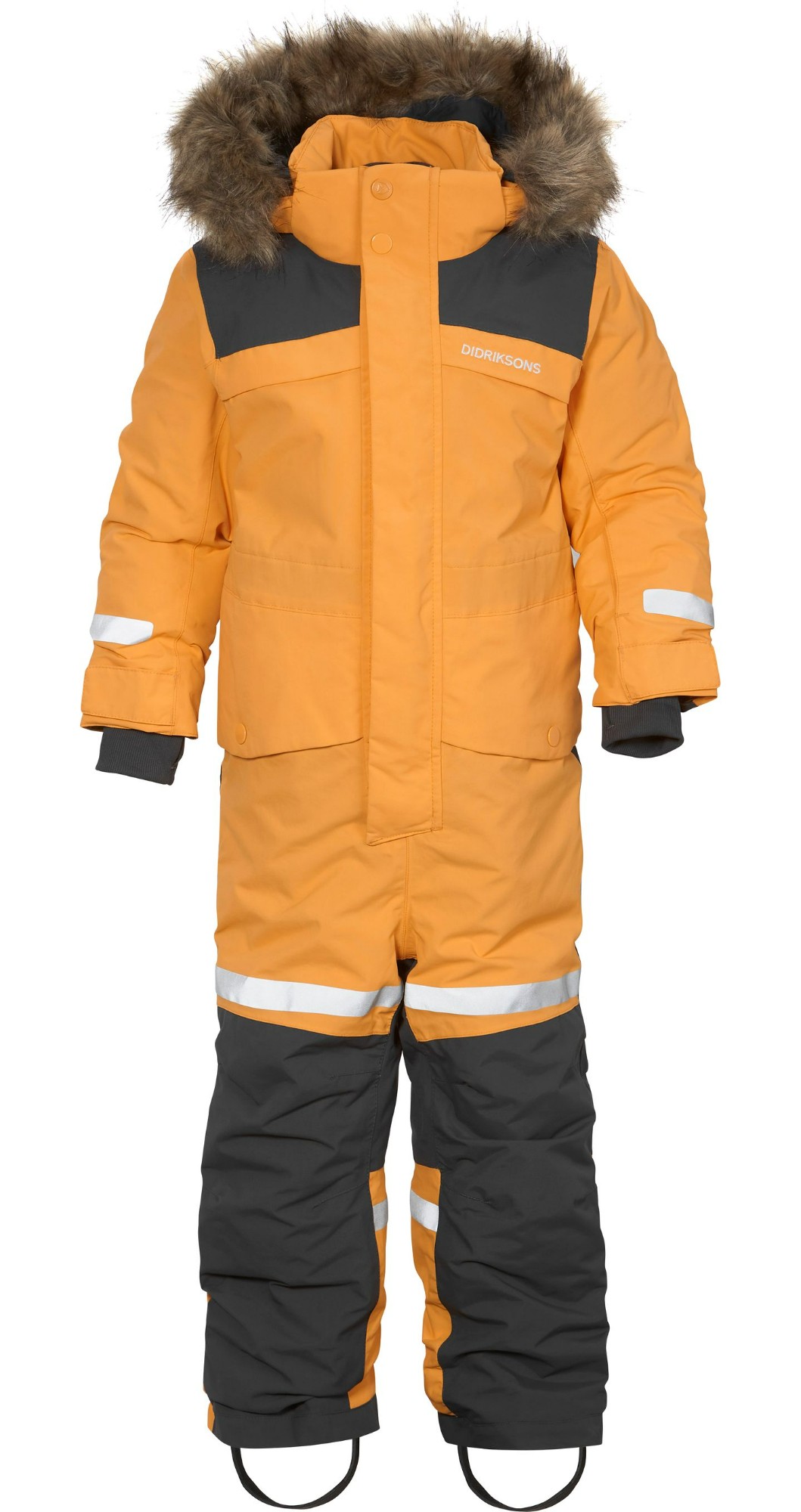 DIDRIKSONS Bjarven Kid's Cover Fire Yellow 80