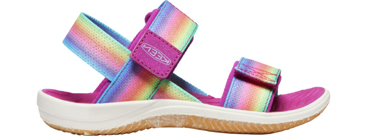 Keen ELLE BACKSTRAP CHILDREN Rainbow/Festival Fuchsia 31