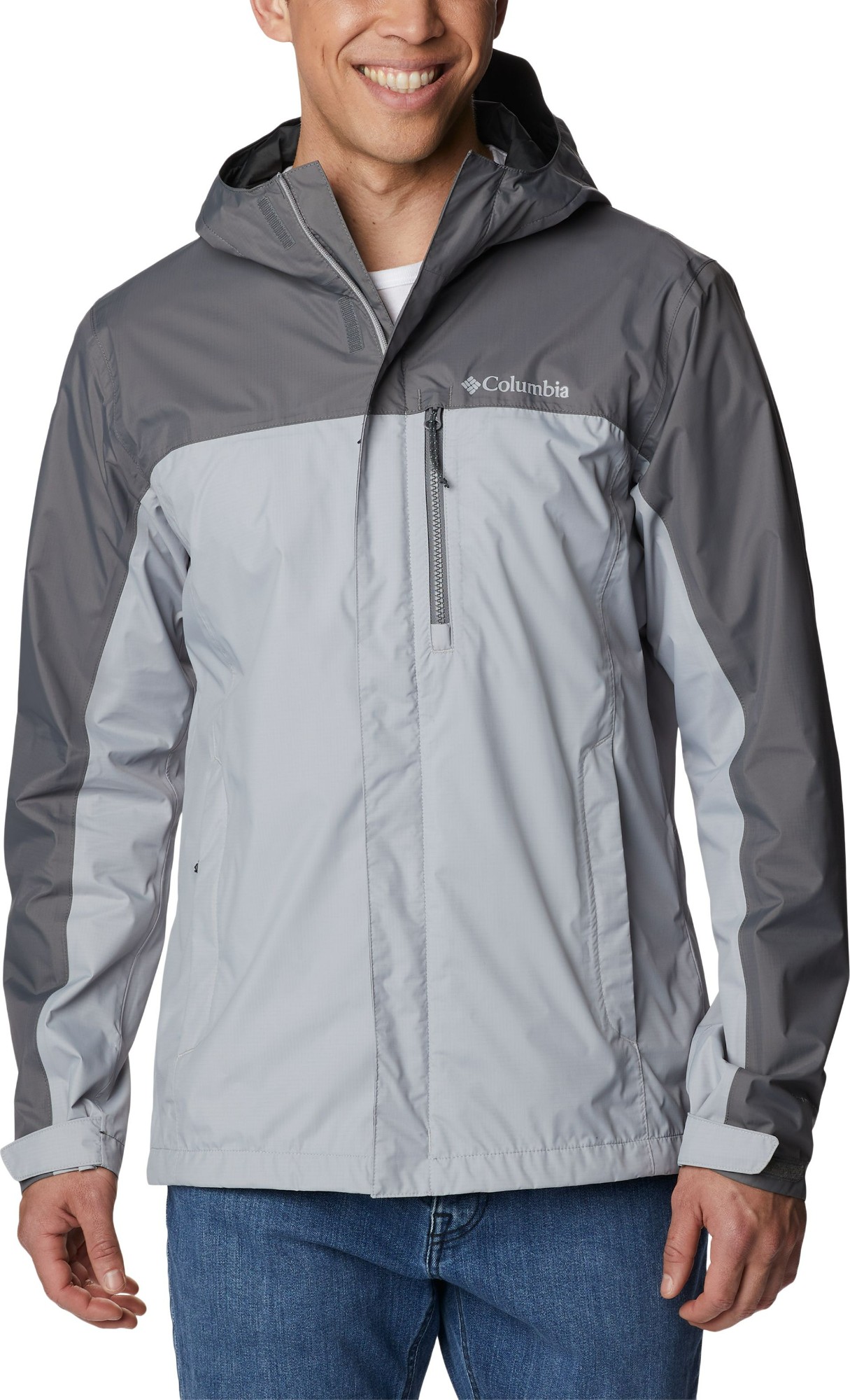 Columbia Pouring Adventure II Jacket Men's Columbia Grey XL