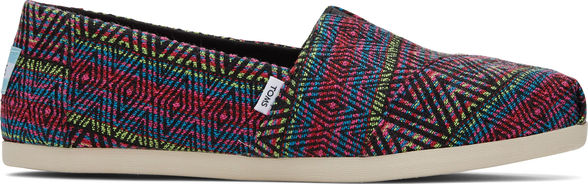 TOMS Diamond Global Woven Women Alpargata Black 37