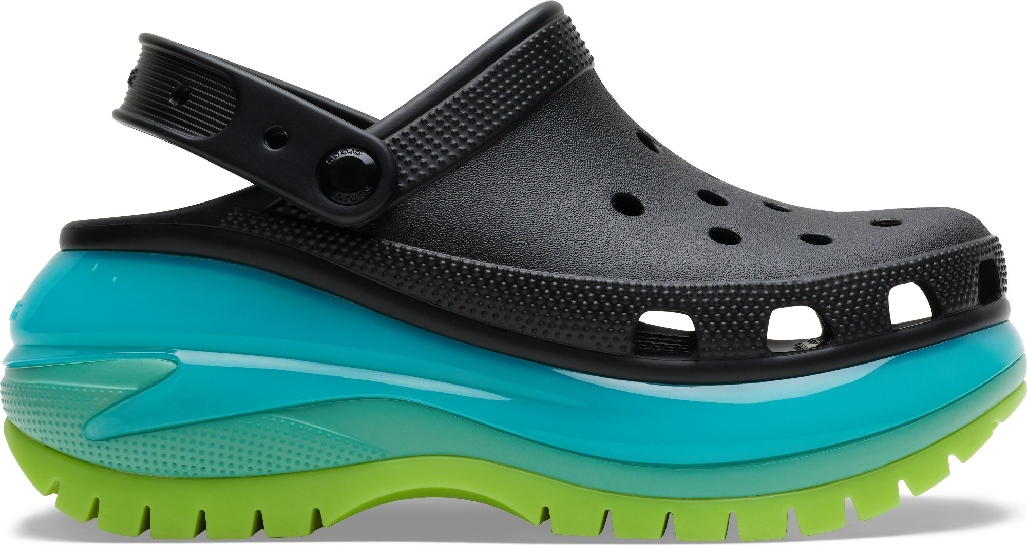 Crocs™ Classic Mega Crush Clog Black/Multi 39,5