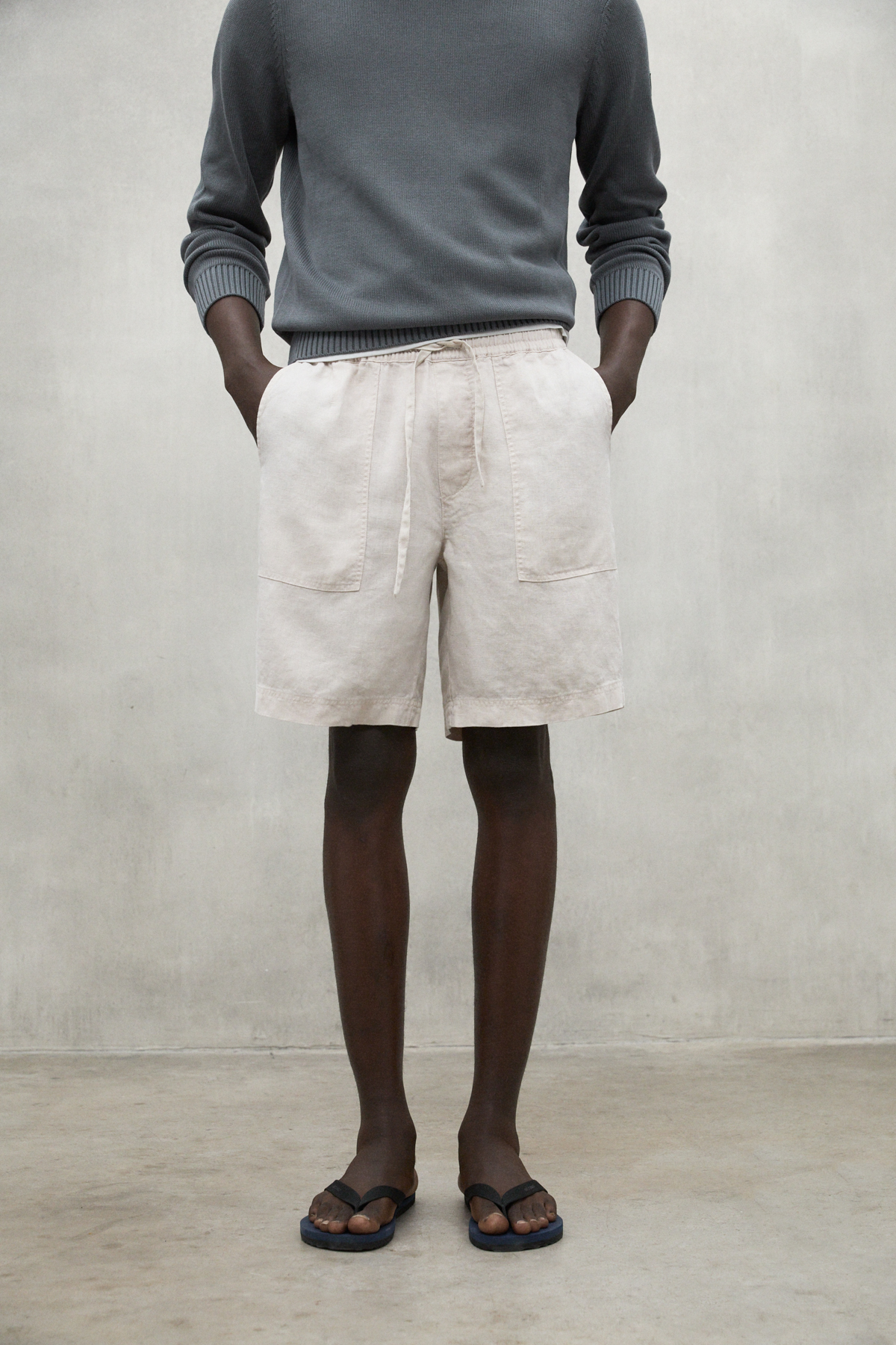 Ecoalf Yera linen shorts