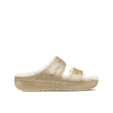 Crocs™ Classic Cozzzy Glitter Sandal Multi/Gold