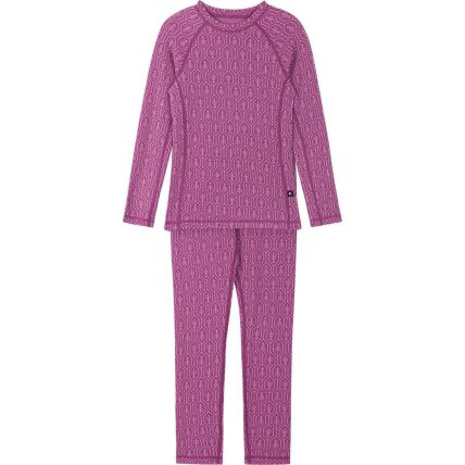 REIMA Wool Base Layer Set Taival 5200032A Red Violet 5391