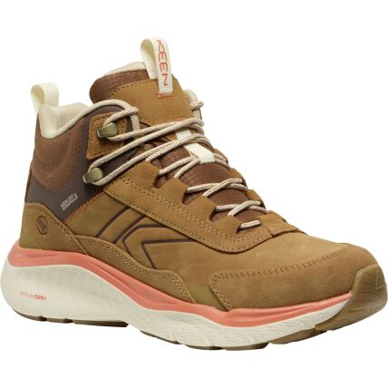 Keen Leiki Leather Mid Wp Women's Chipmunk/Birch