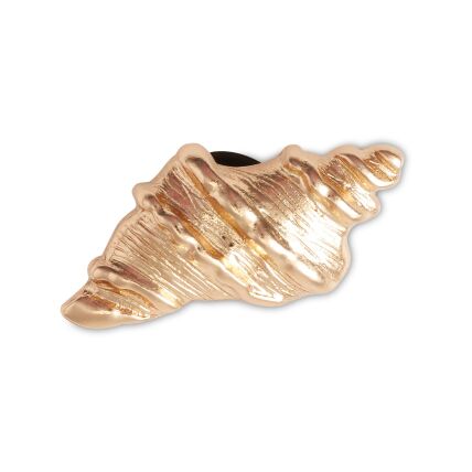 Crocs™ Jibbitz Gold Sea Shell 