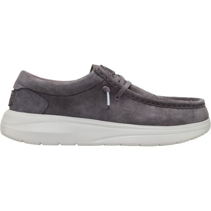 HEYDUDE Wally COMF Suede Men 41975 Gull Grey/Dawn Blue
