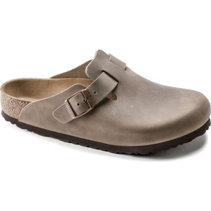 Birkenstock Boston Oiled Leather Regular Tabacco Brown
