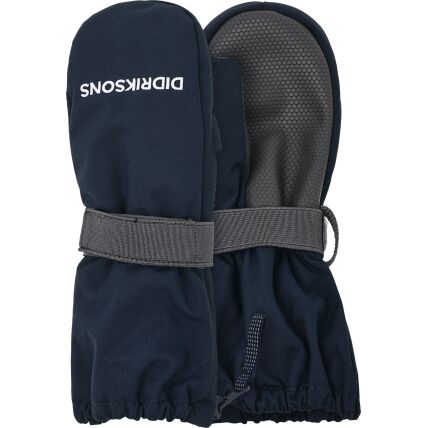 Didriksons Biggles Kid's Zip Mittens 8 Navy
