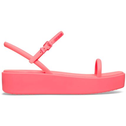 Crocs™ Miami Platform Y Strap Sandal Guava